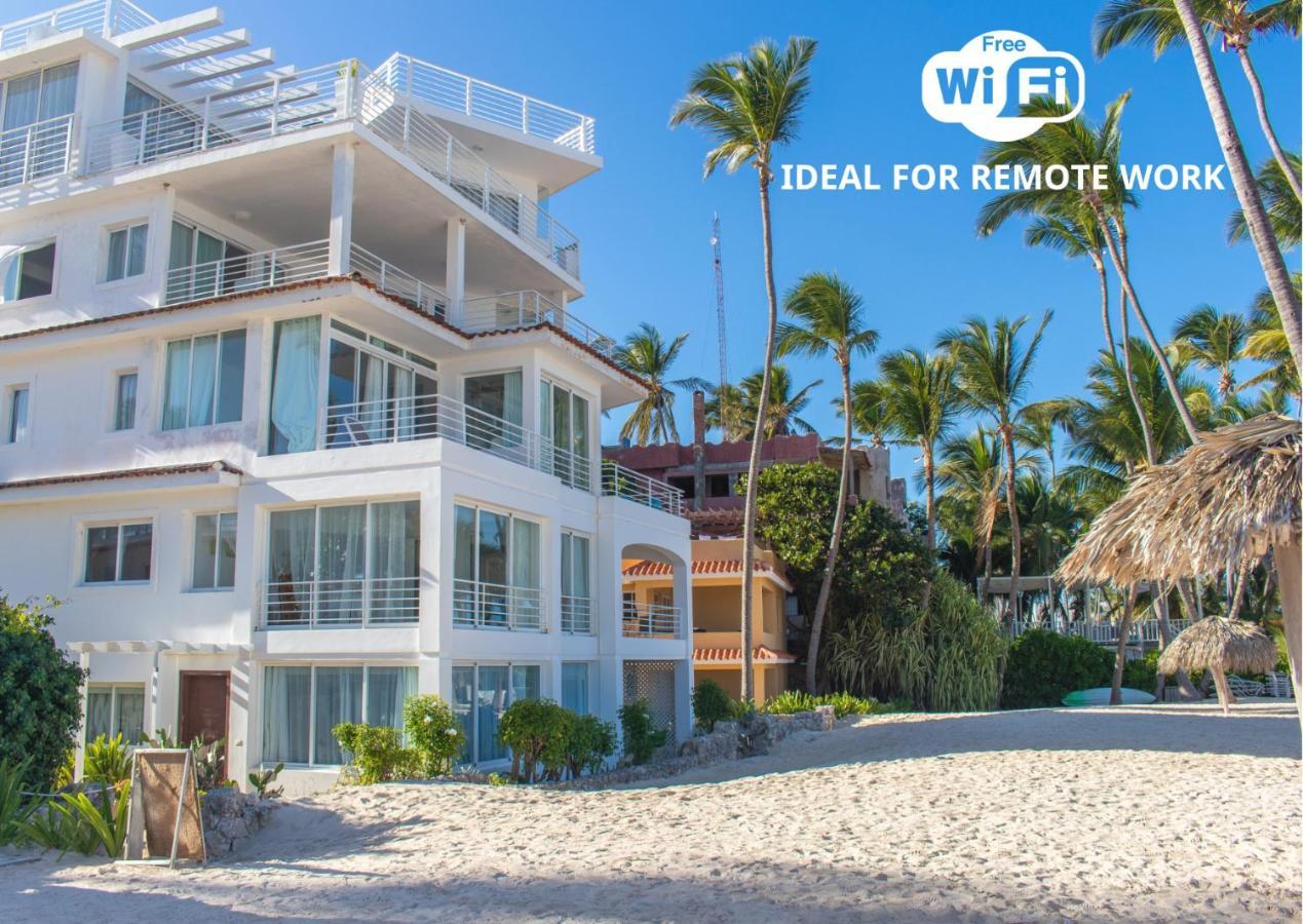 Prime Ocean View Punta Cana Apartments - 3-Bedroom Getaway With Private Terrace On Bavaro Beach ภายนอก รูปภาพ